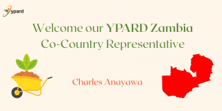 Welcoming YPARD Zambia New Co-Country Representative: Charles Anayawa