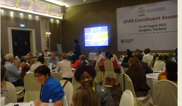 GFAR stakeholders deliberating on the future of GFAR
