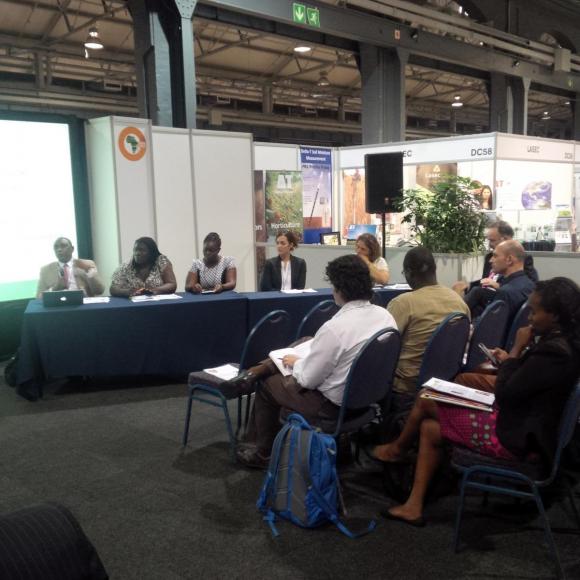 Panelists at the GODAN session at GFIA Africa 2015