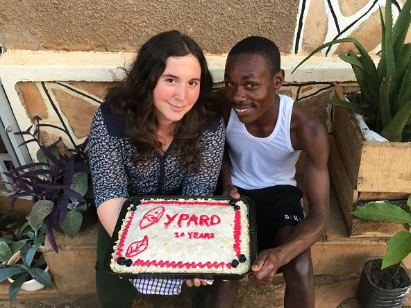 Mariola and Vincent celebrating #YPARD10years