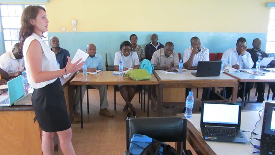 Marta, project manager for agricultural development in Kenya