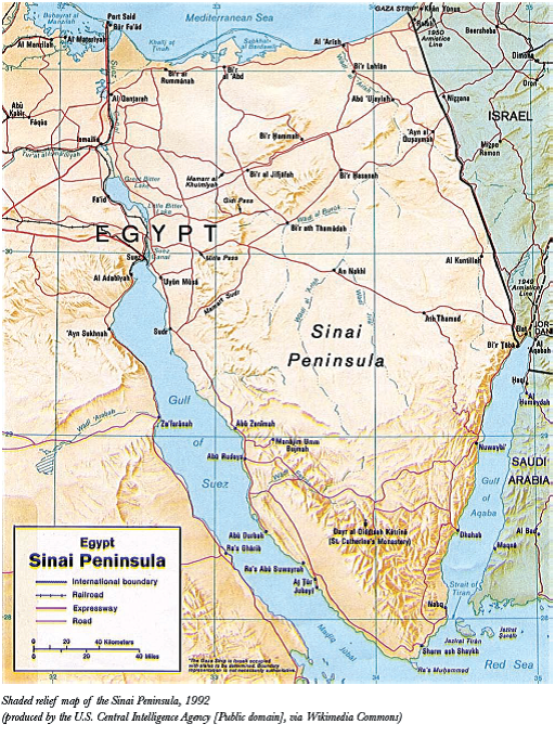 Sinai Region in Egypt