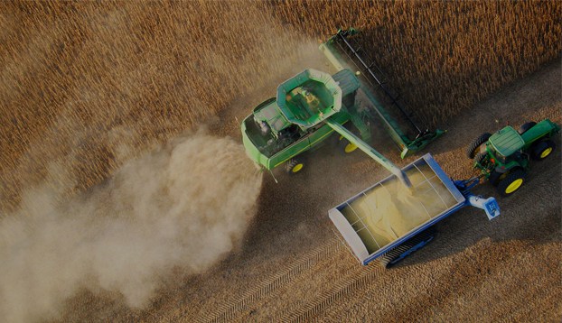 Agribusiness; Harvesting wheat