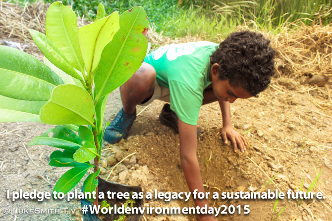 I pledge to plant a tree as a legacy for a sustainable future