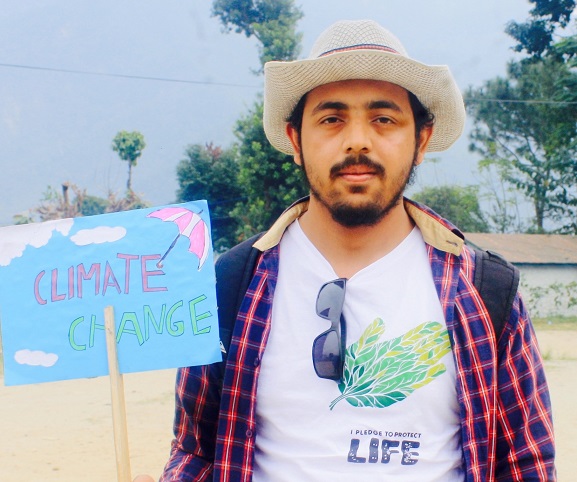 Sanjay, fighting against climate change in Nepal